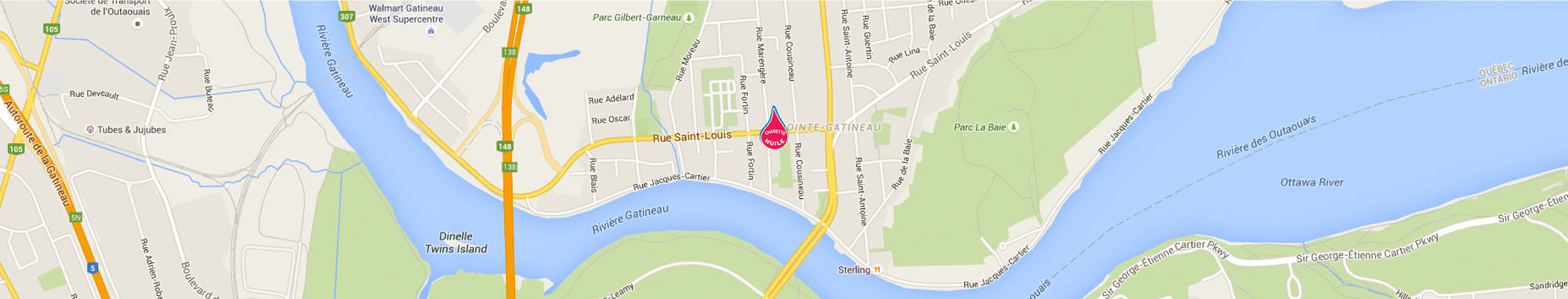 Les Huiles Charette sur la carte.